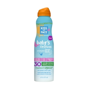 Baby's First Kiss Air Powered Spray Lotion Broad Spectrum SPF 30 product image