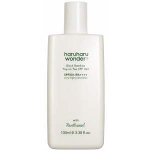Black Bamboo Top-to-Toe SPF Veil product image