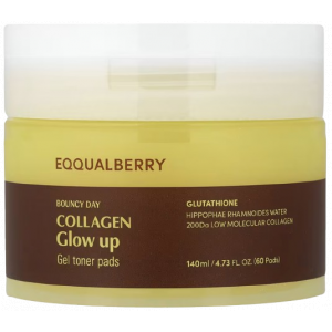 Bouncy Day Collagen Glow Up Gel Toner Pads product image