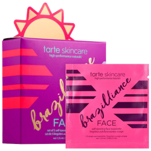Brazilliance Skin Rejuvenating Maracuja Self Tanning Face Towelettes product image