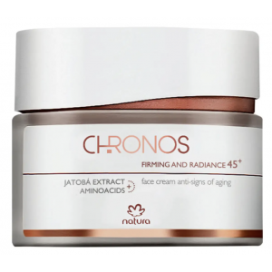 Product info for Chronos Firmness and Radiance Face Cream 45+ by Natura |  SKINSKOOL