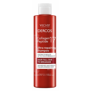 Dercos Collagen Peptide 17 Ultra-Repairing Shampoo product image