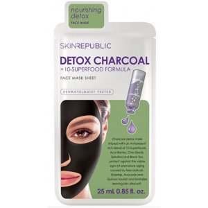 Detox Charcoal +Superfood Formula Sheet Mask product image