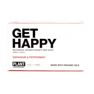 Get Happy Botanical Aromatherapy Bar Soap - Geranium & Peppermint product image