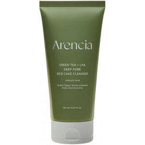 Green Tea + LHA Deep Pore Rice Cake Cleanser product image