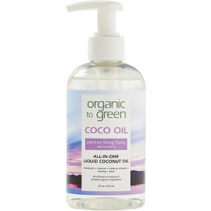Jasmine Ylang Ylang Coconut Oil for Face - Moisturizing by Organic to Green