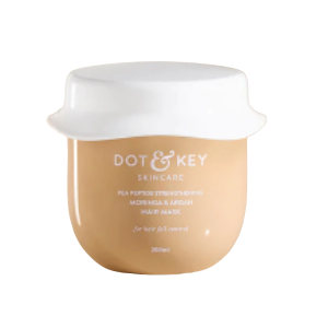 Pea Peptide Strengthening Moringa & Argan Hair Mask by Dot & Key