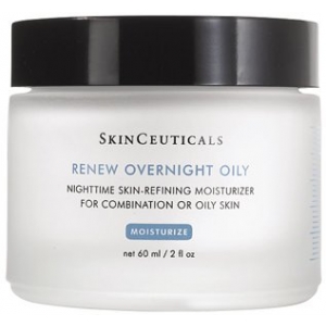 Renew Overnight Oily Nighttime Skin-Refining Moisturizer, for Normal or Oily Skin by SkinCeuticals