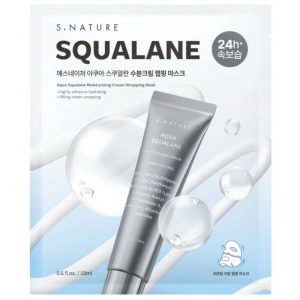 S.NATURE Aqua Squalane Cream Wrapping Mask