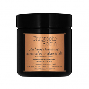 Shampoo for Men Cleansing Thickening Paste with Pure Rassoul Clay and Tahitian Algae by Christophe Robin