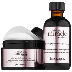 Ultimate Miracle Worker Multi-Rejuvenating Retinol + Superfood Oil and Pads by Philosophy