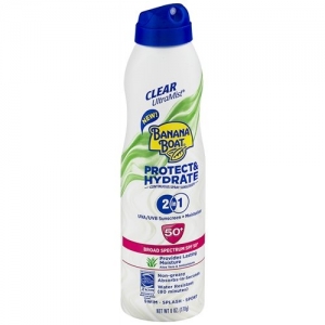 Ultramist Protect & Hydrate Clear Spray SPF 50+ by Banana Boat