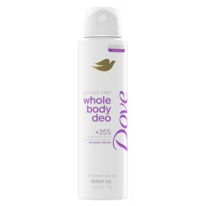 Alcohol Free Whole Body Deodorant Spray - Lavender Bloom product image