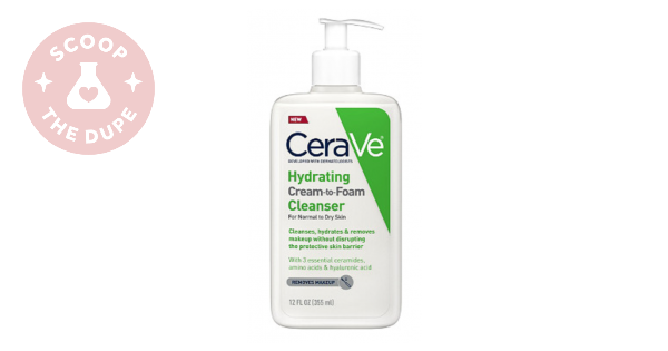 cerave foaming cleanser dupe
