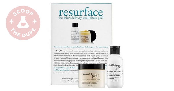 philosophy microdelivery exfoliating wash dupe