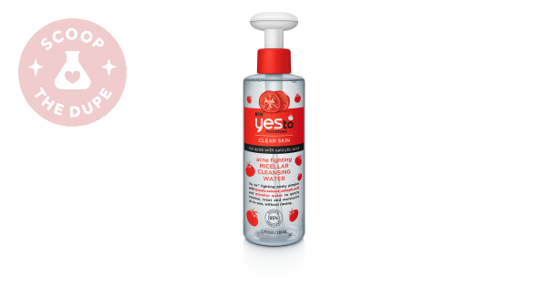 yes to micellar cleansing water